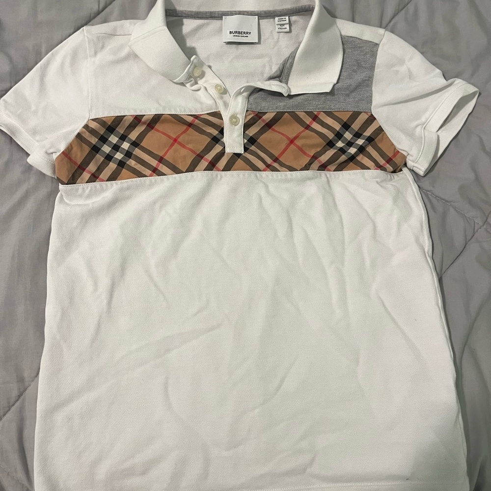 12 youth boys Burberry polo
